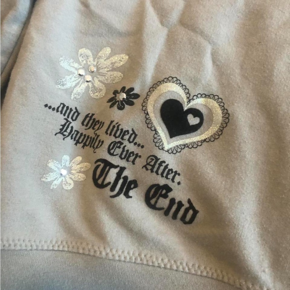 Disney Princess Zip Up Hooded Sweater Bedazzled - Picture 6 of 6
